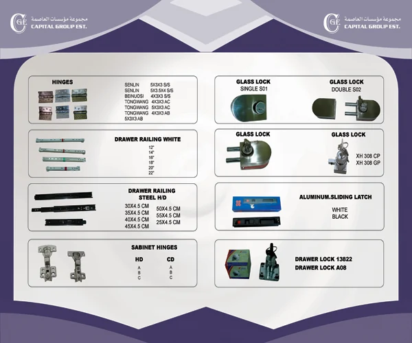 Capital Metallic Supplies - Products Catalog