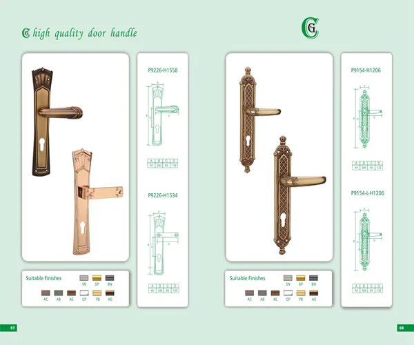 Door Handle and Door Accessories