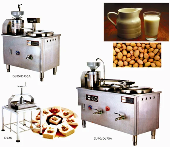 Soyabean Milk and Ben Curd Machine